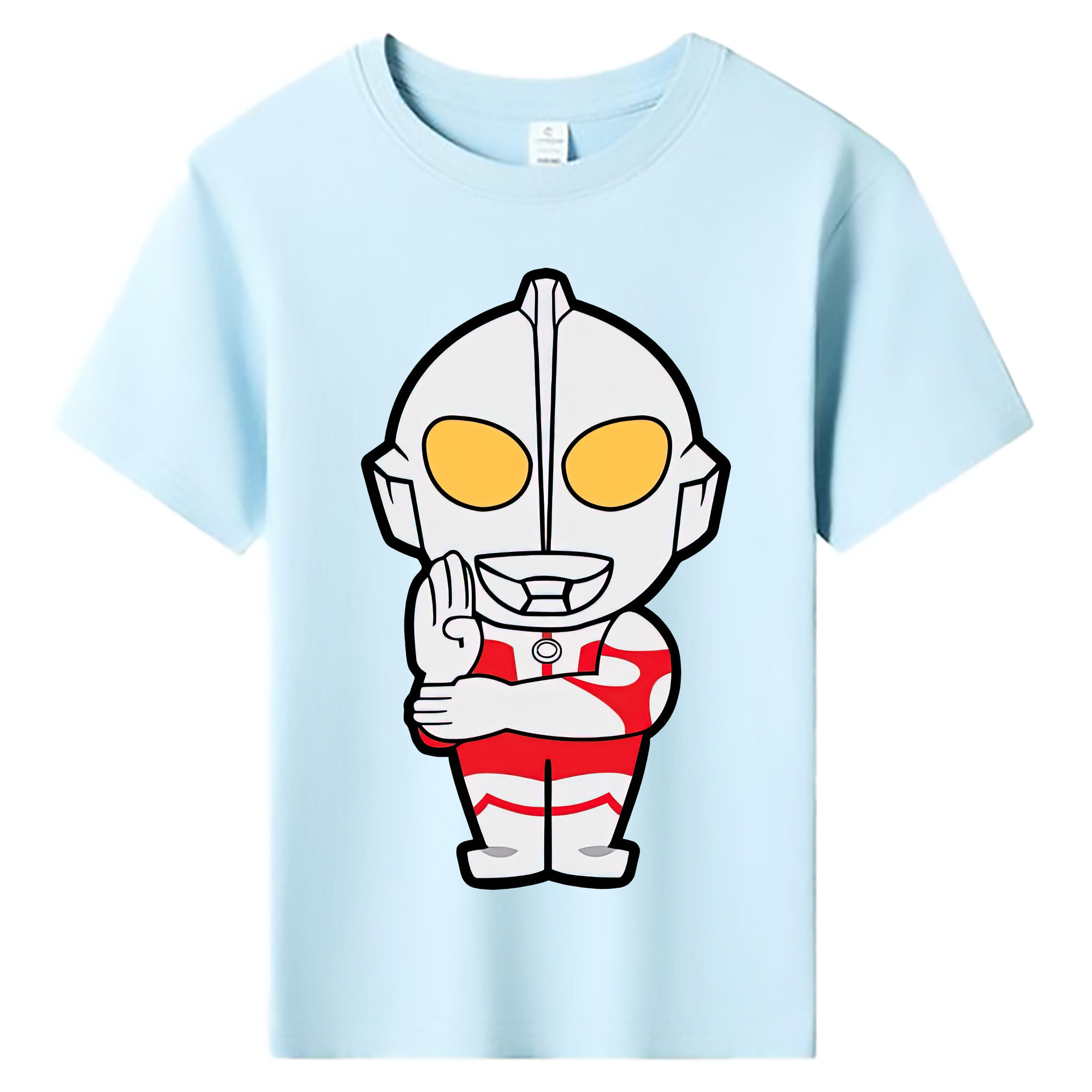 （画像用） ウルトラマン Ultraman 綿100％キッズTシャツ（フロントプリント）